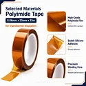 high temp polyimide tape